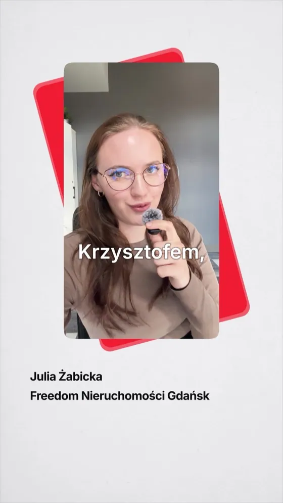 Wideo-opinia Julii Żabickiej, klientka biura nieruchomości